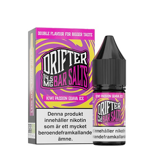 Drifter Bar Salt Kiwi Passion Guava Ice in the group E-liquid / Nicsalt at Eurobrands Distribution AB (Elekcig) (106673)