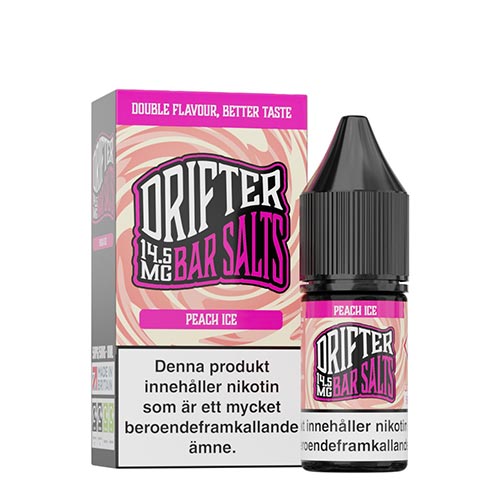 Drifter Bar Salt Peach Ice in the group E-liquid / Nicsalt at Eurobrands Distribution AB (Elekcig) (106675)