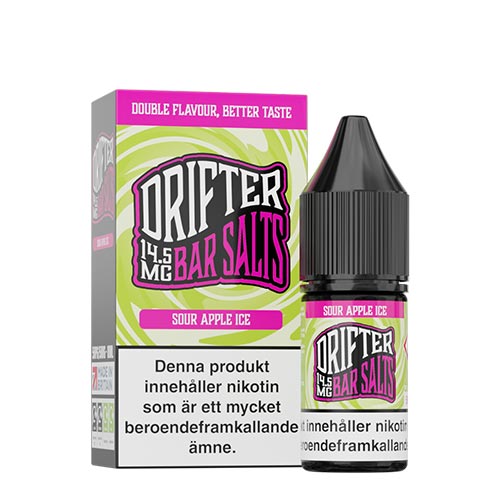 Drifter Bar Salt Sour Apple Ice in the group E-liquid / Nicsalt at Eurobrands Distribution AB (Elekcig) (106677)